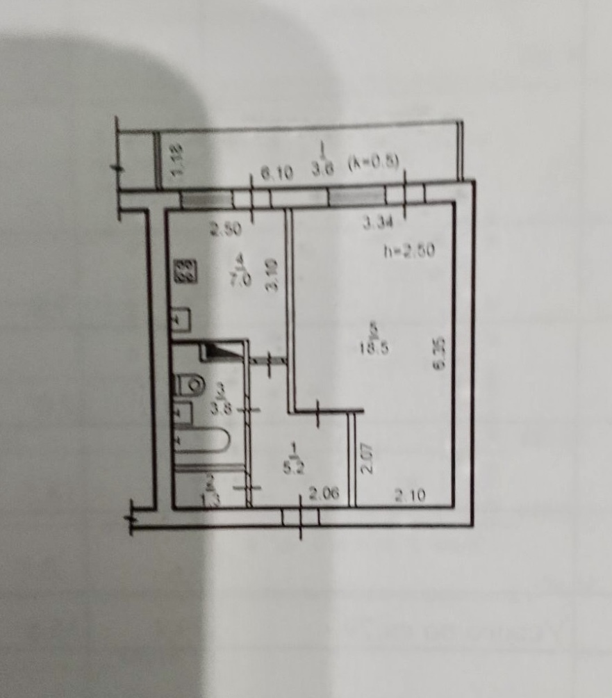 Продажа 1-комнатной квартиры 40 м², Беляева ул., 20