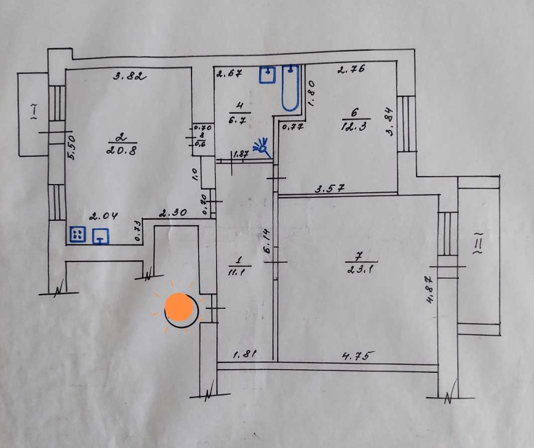 Продаж 2-кімнатної квартири 79 м², Ахсарова вул., 3В