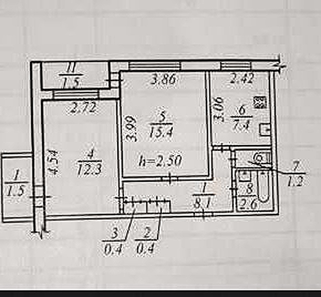 Продаж 2-кімнатної квартири 51 м², Соф'ї Ковалевської вул., 90