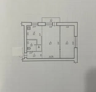 Продажа 2-комнатной квартиры 43.62 м², Тараса Шевченка просп.