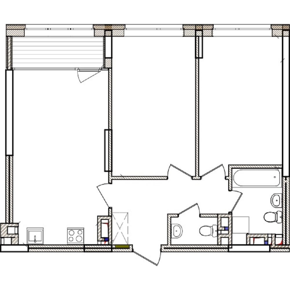 Продажа 2-комнатной квартиры 70 м², ЖК Варшавский Микрорайон, ДОМ 20