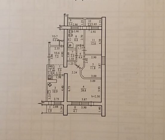 Продажа 3-комнатной квартиры 106 м², Дмитрия Яворницкого просп.