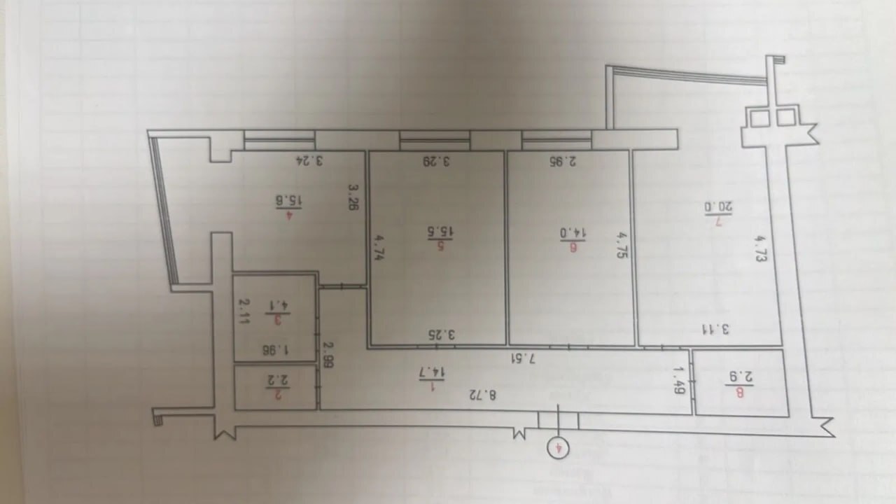 Продажа 3-комнатной квартиры 89 м², Довженко ул., 4