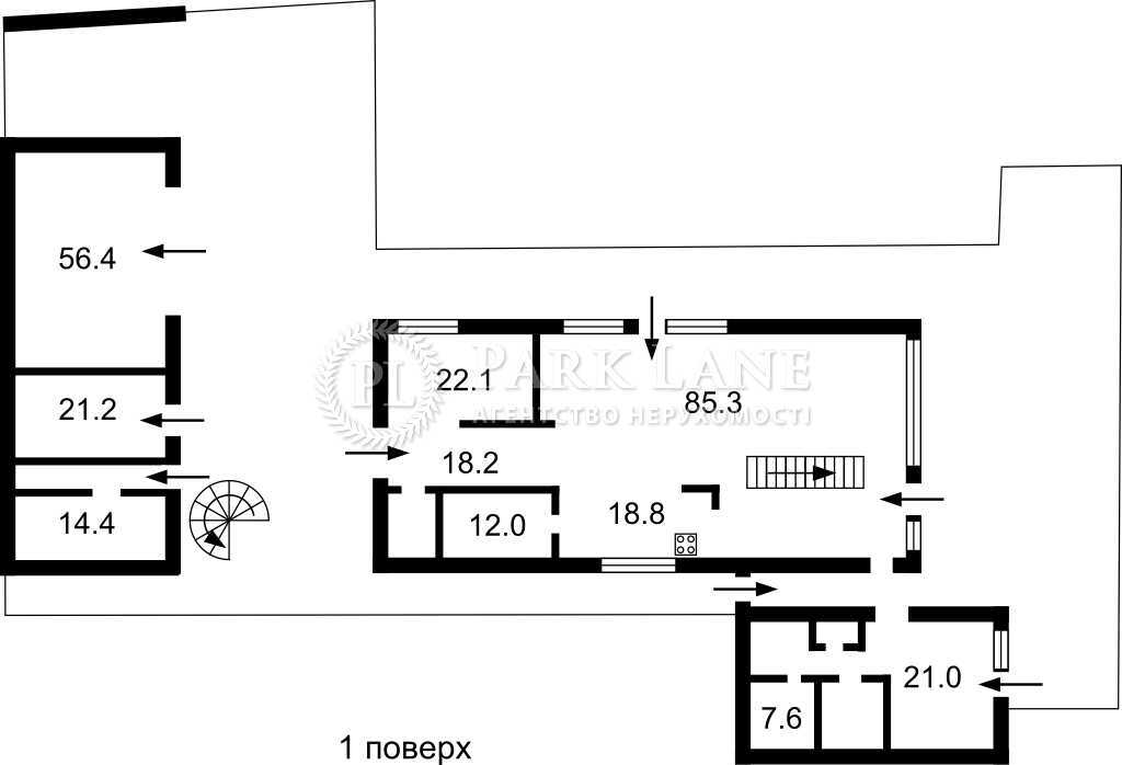 Продажа дома 670 м², Піонерська