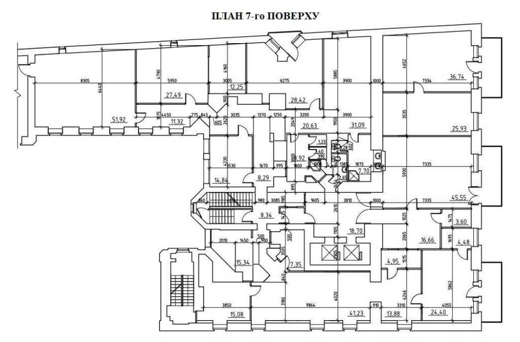 Аренда офиса 657 м², Музейный пер.