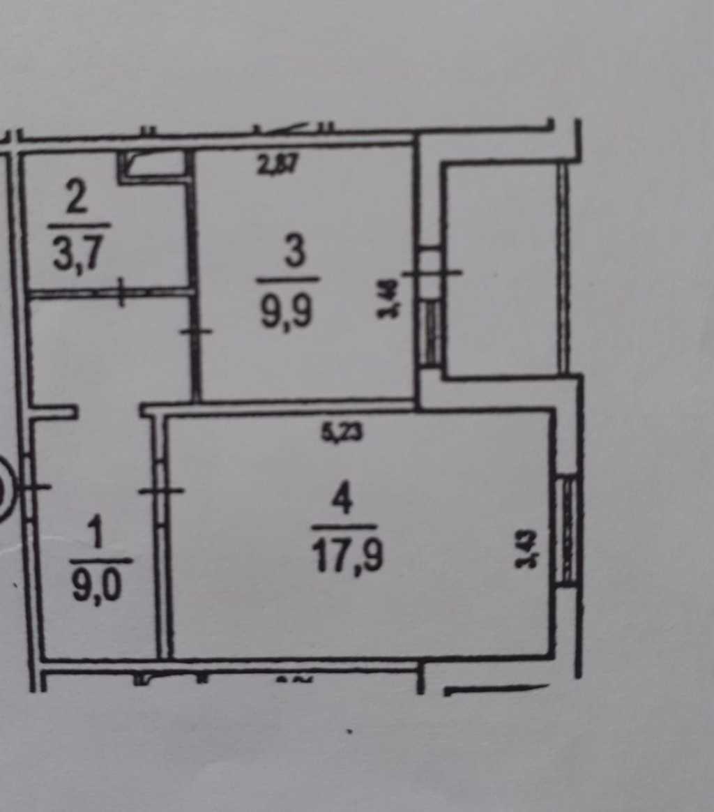 Продажа 1-комнатной квартиры 43 м², Михаила Котельникова ул., Драгоманова, 1г