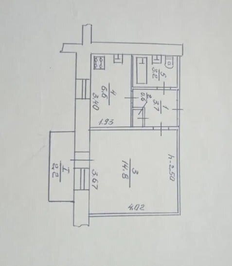 Продажа 1-комнатной квартиры 31.1 м², Михаила Лушпы просп.