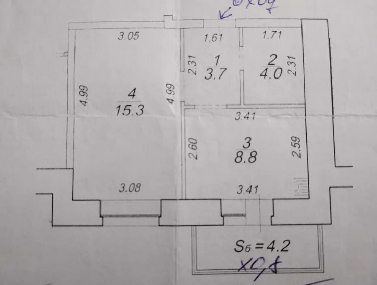 Продажа 1-комнатной квартиры 36 м², Куликовская ул.