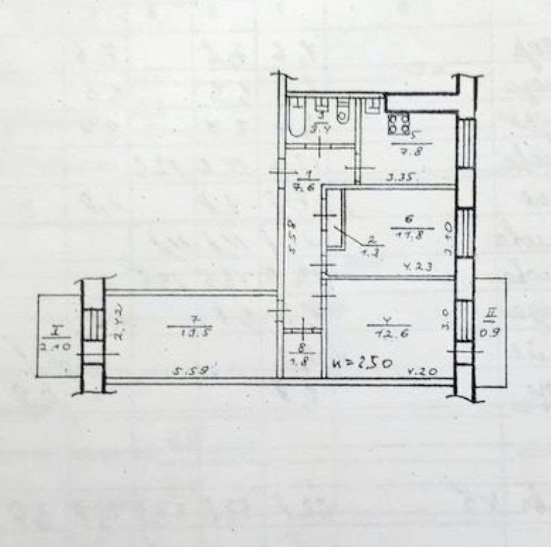 Продажа 3-комнатной квартиры 63 м², Тополь 2 ул., 3