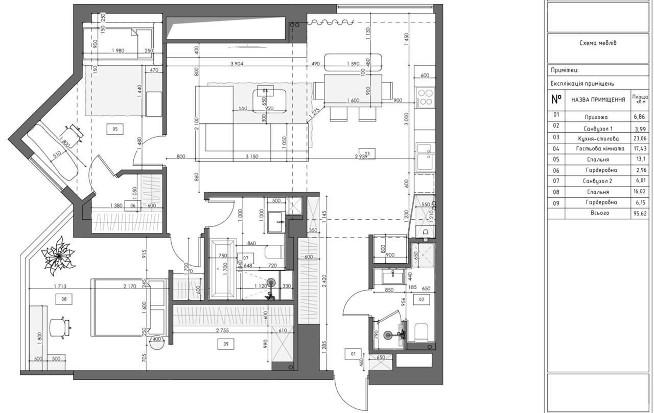 Продажа 3-комнатной квартиры 96 м², Дмитрия Яворницкого просп., 3