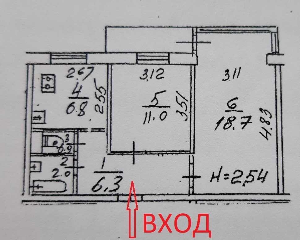 Продаж 2-кімнатної квартири 46.6 м², Марини Цвєтаєвої вул., Расковой, 8