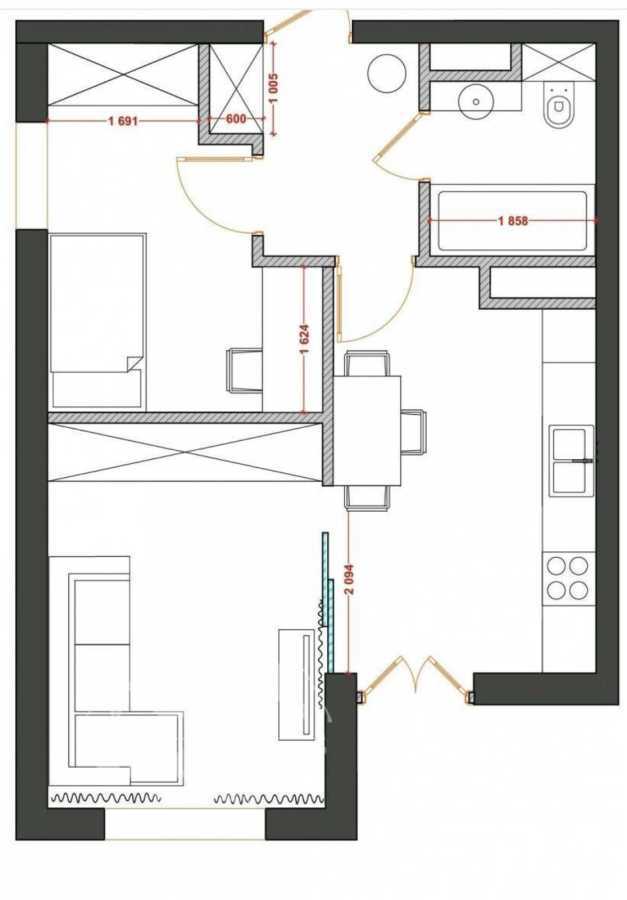 Продажа 1-комнатной квартиры 39 м², Уликовая ул., Пономарева, 26