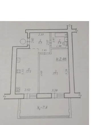 Продажа 1-комнатной квартиры 47.7 м², 4-я Продольная ул.