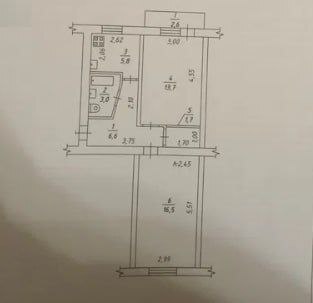 Продажа 2-комнатной квартиры 50 м², Римского-Корсакова ул.