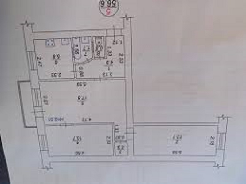 Продажа 3-комнатной квартиры 56 м², Первомайская ул.