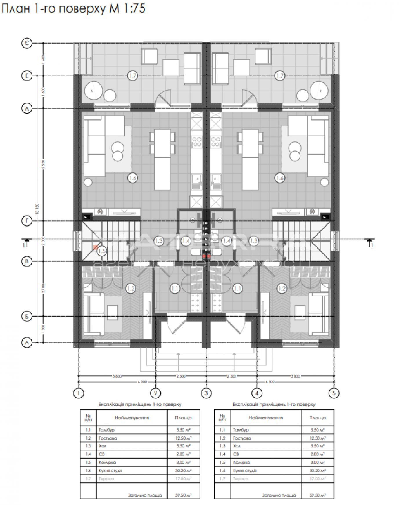 Продаж таунхауса 117 м²