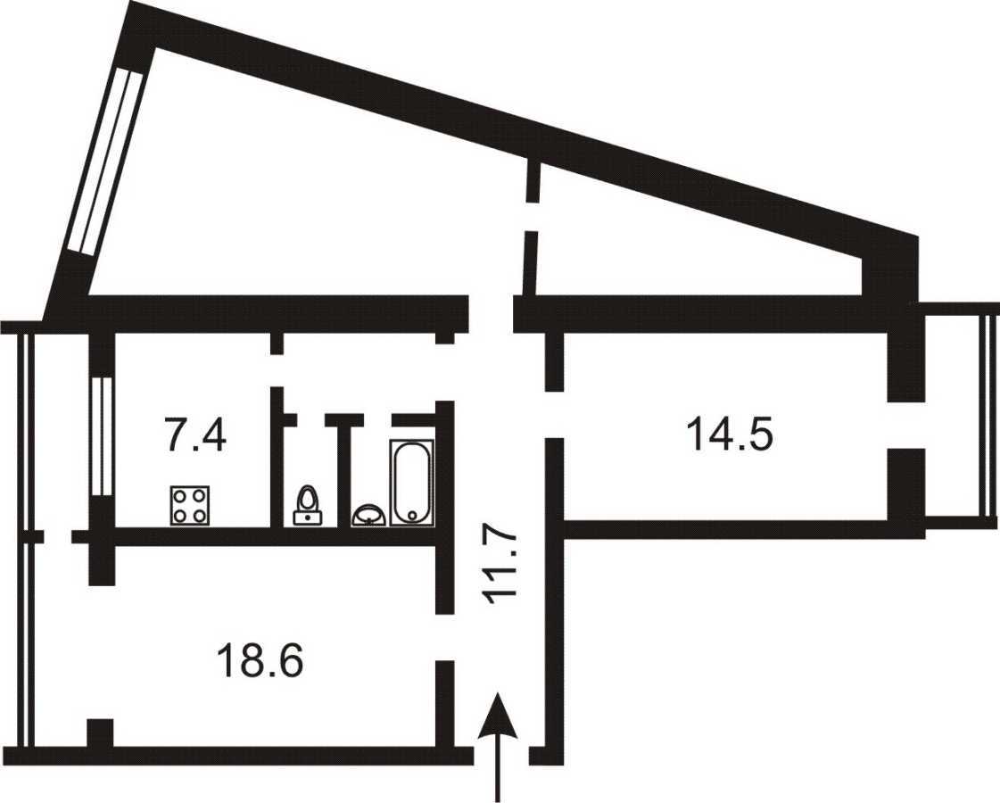 Продажа 3-комнатной квартиры 84 м², Академика Булаховского ул., 30