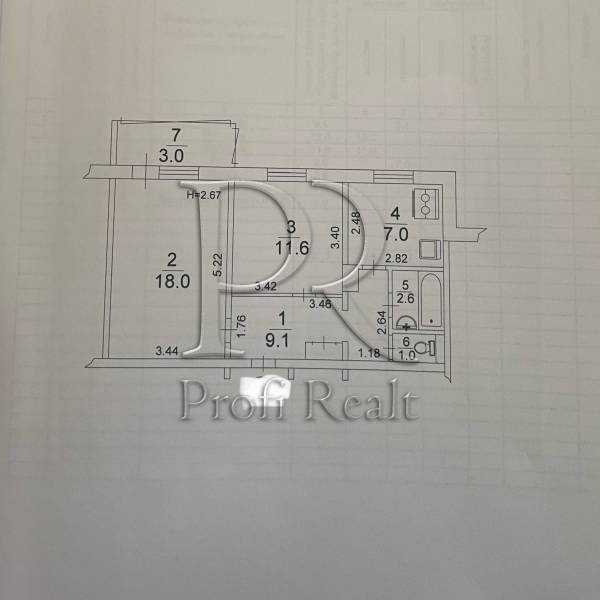 Продажа 2-комнатной квартиры 52 м², Новомостицкая ул., 2Г