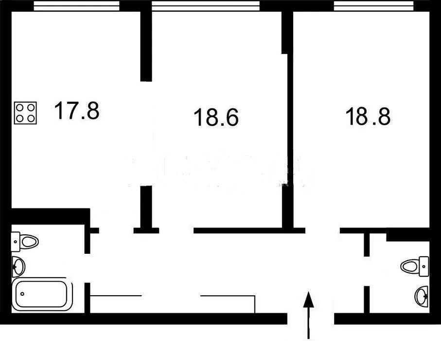 Продажа 2-комнатной квартиры 75 м², Михаила Максимовича ул., 32Б