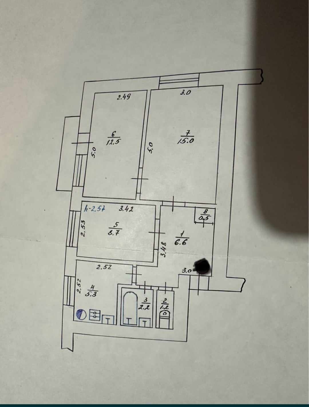 Продажа 3-комнатной квартиры 53 м², Соцгородок ул.