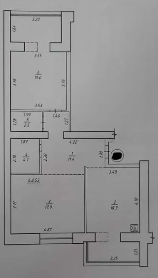 Продажа 4-комнатной квартиры 122.2 м², Прокофьева ул.