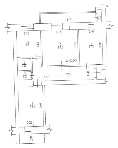 Продаж 3-кімнатної квартири 75.6 м², Металургів вул.