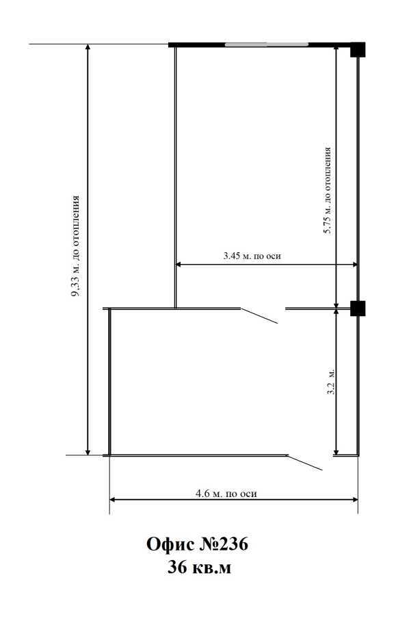 Аренда офиса 36 м², Викентия Хвойки ул., 18/14