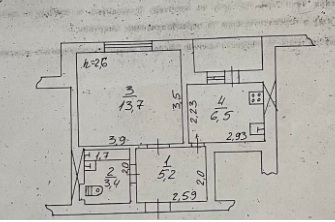 Продажа 1-комнатной квартиры 31 м², Скворцова ул., 4