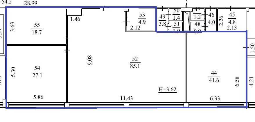 Аренда офиса 185 м², Шолуденко ул., 3