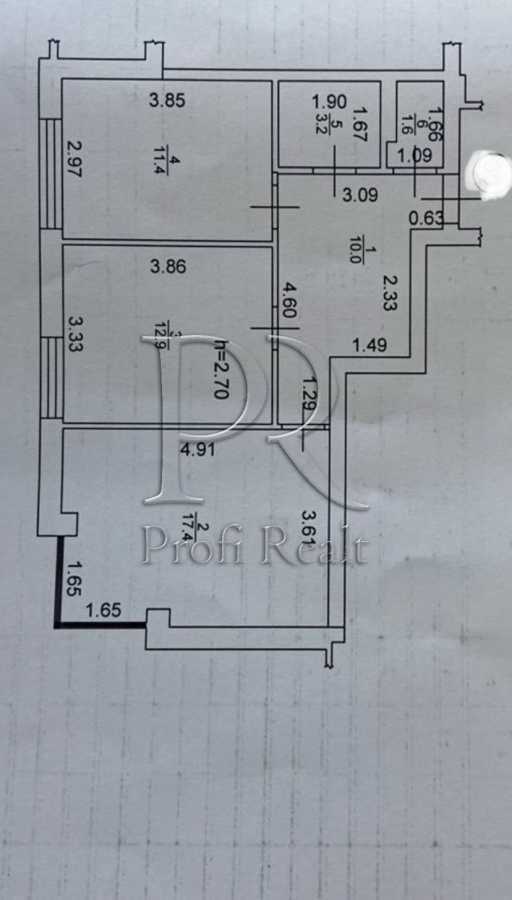 Продажа 2-комнатной квартиры 55 м², Университетская ул., 3/6