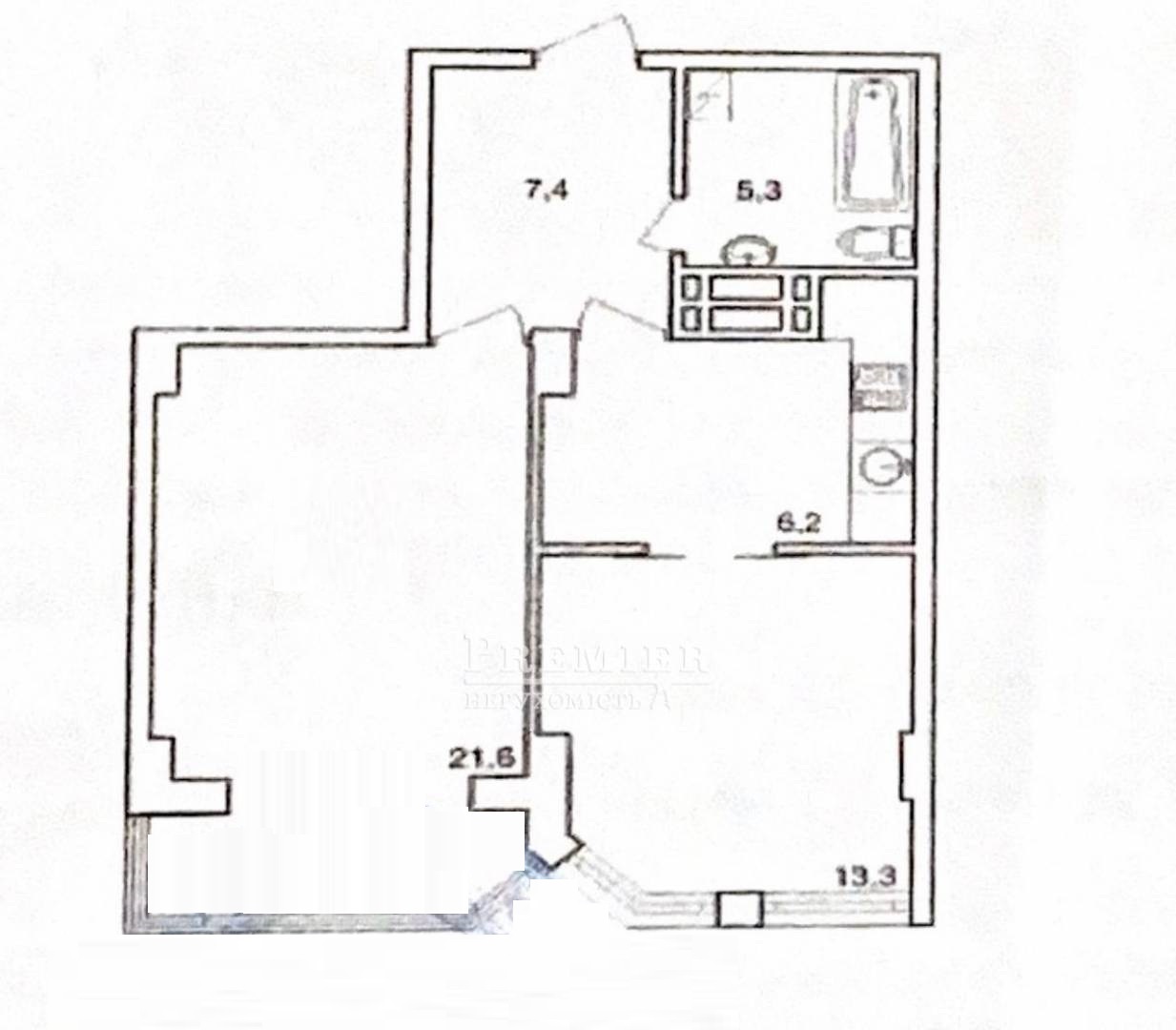 Продаж 2-кімнатної квартири 59 м², Паустовського вул.