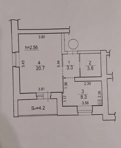 Продажа 1-комнатной квартиры 40.3 м², Герасима Кондратьева ул.