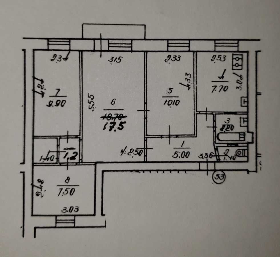 Продажа 4-комнатной квартиры 65 м², Кирилловская ул., 129А