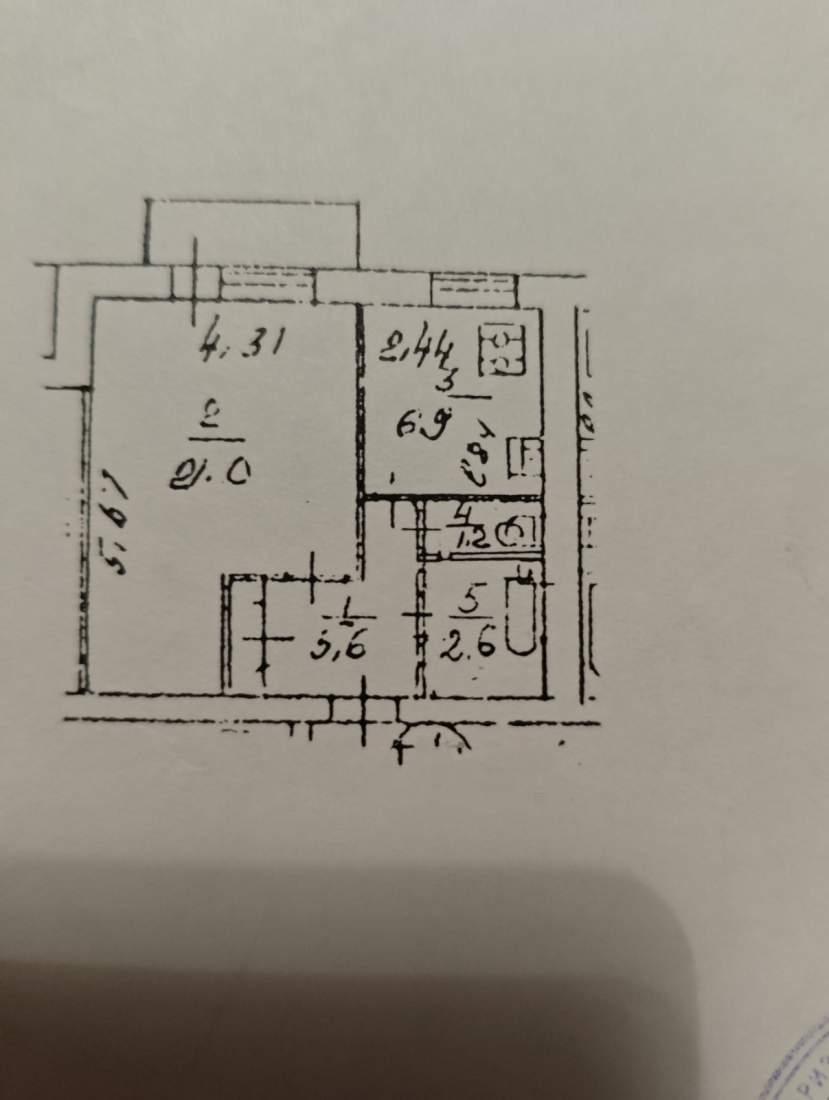 Оренда 1-кімнатної квартири 38 м², Марганецька вул., 26