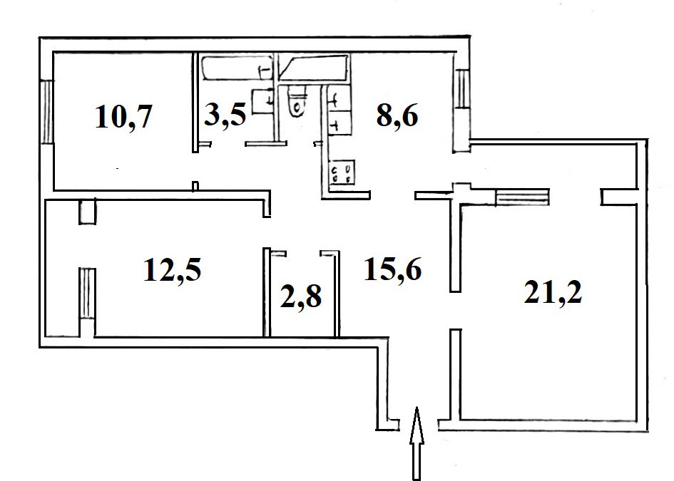 Продаж 3-кімнатної квартири 88 м², Ввана Пулюя вул., 5А
