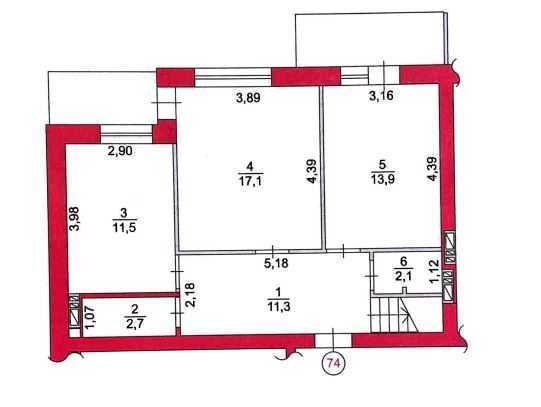 Продажа 3-комнатной квартиры 105.3 м², Метрологическая ул., 21А