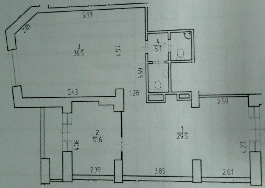 Аренда офиса 83 м², Степана Руданского ул., 3А