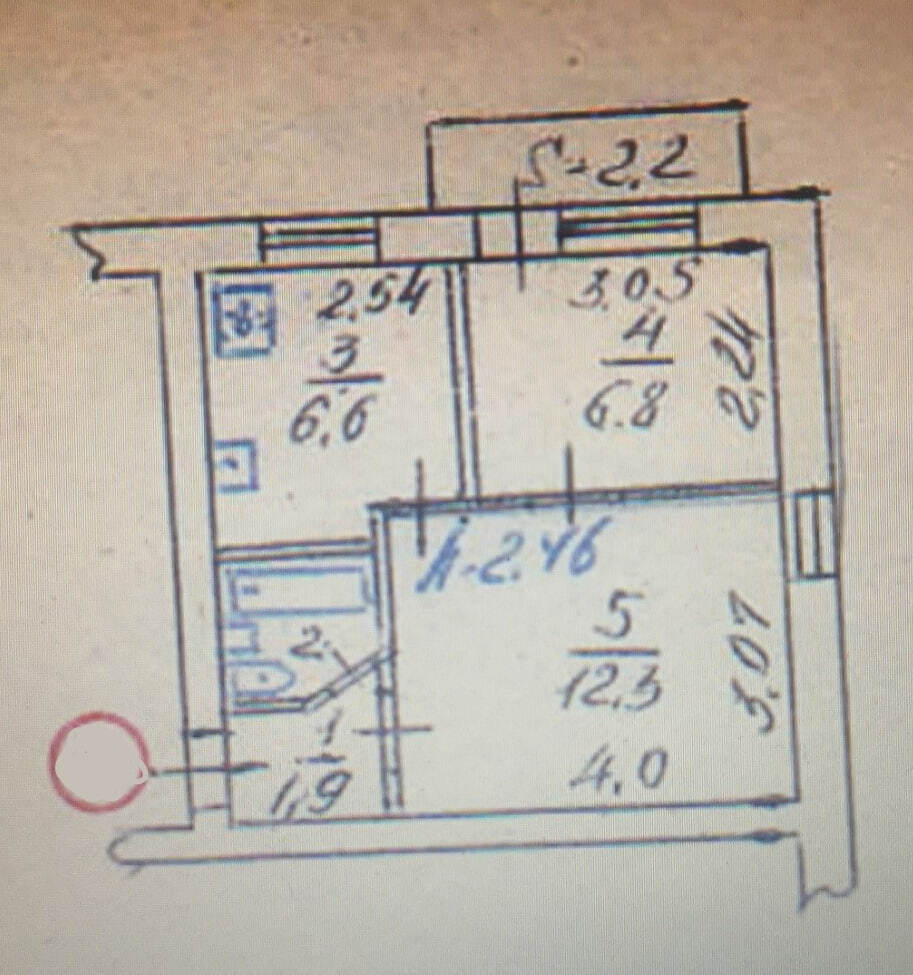 Продажа 2-комнатной квартиры 31.8 м², Марко Вовчок ул.