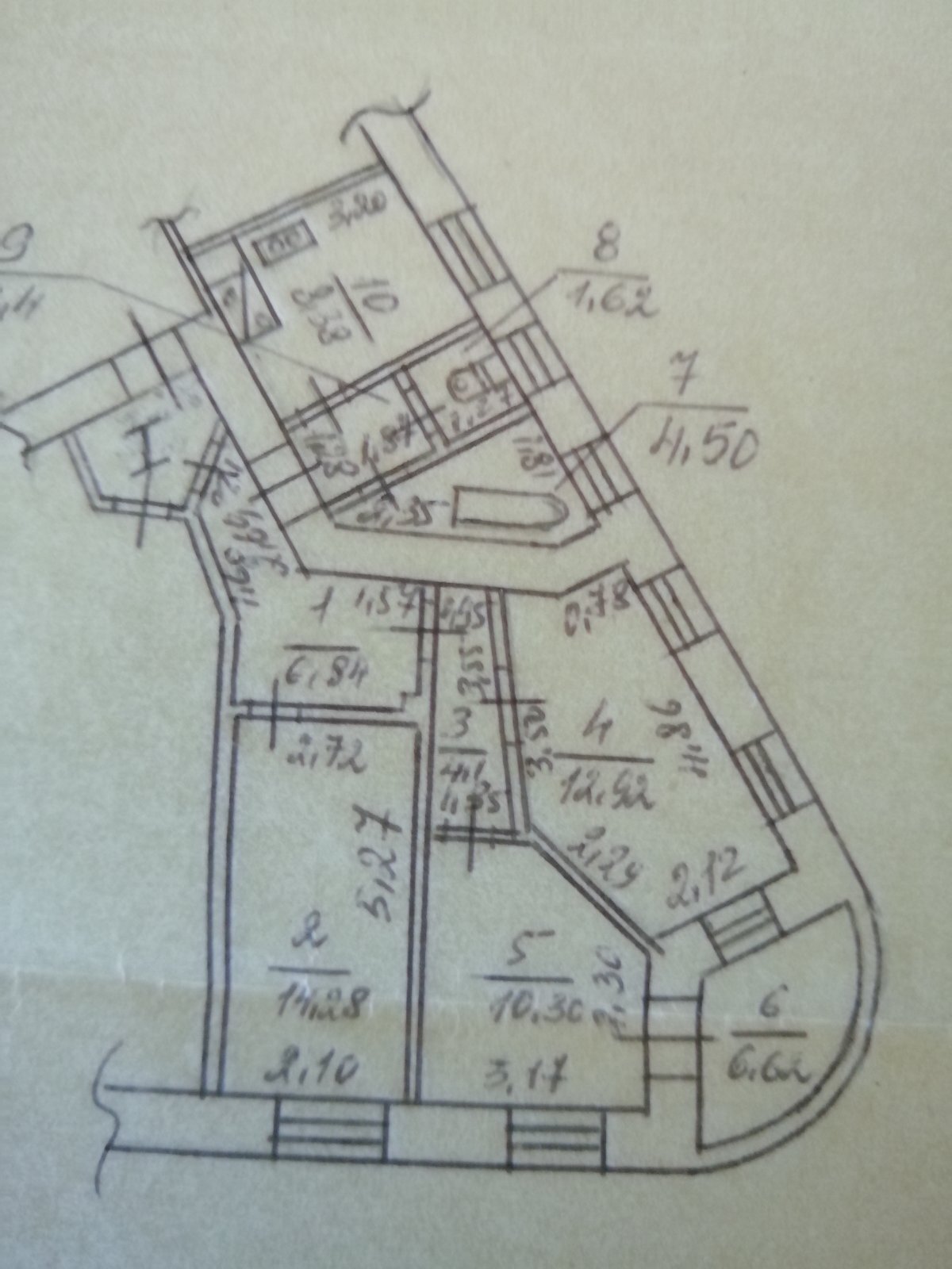 Продаж 3-кімнатної квартири 68 м²