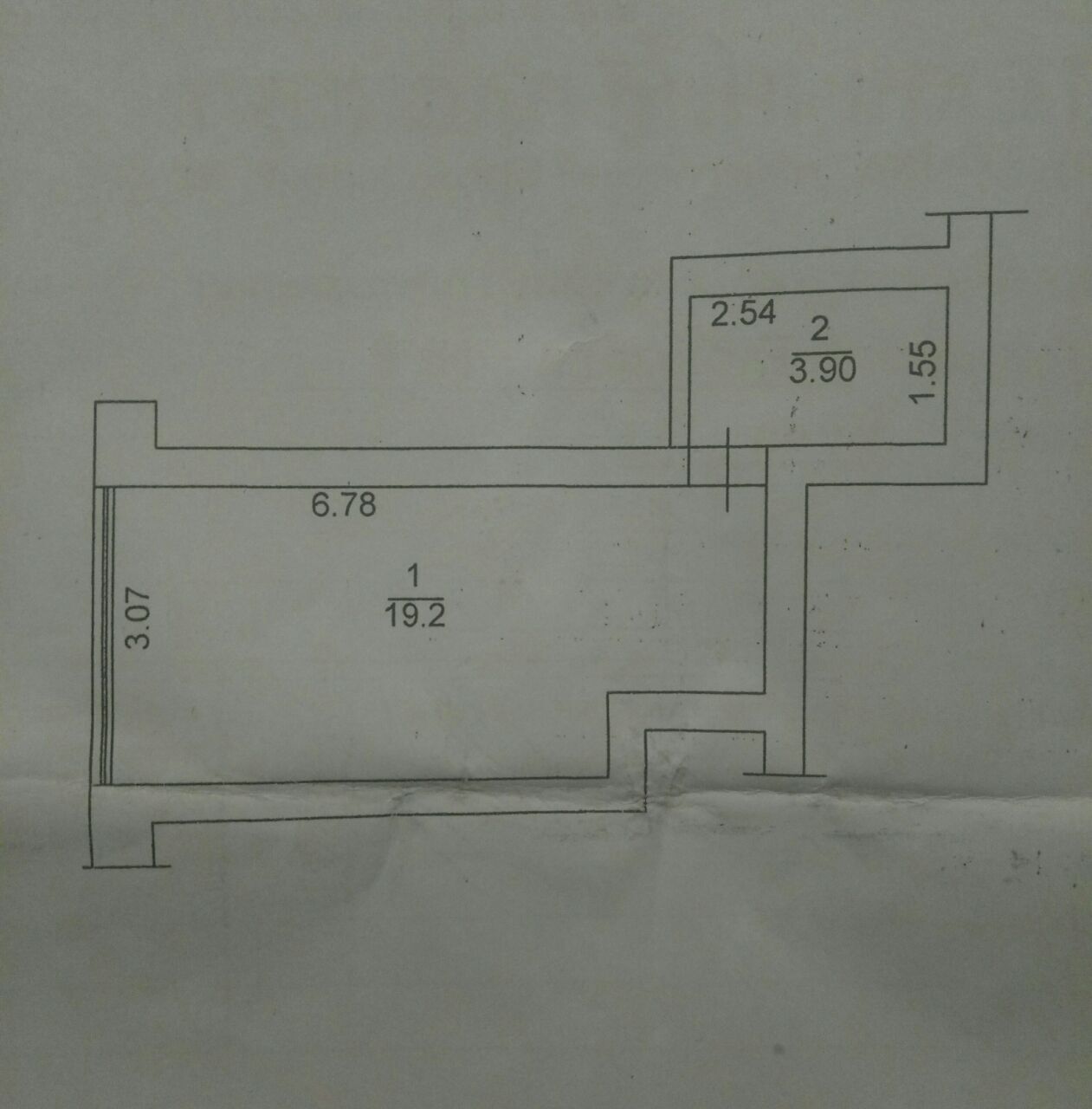 Продажа квартиры со свободной планировкой 23.1 м², Леонида Бирюкова бул., 9