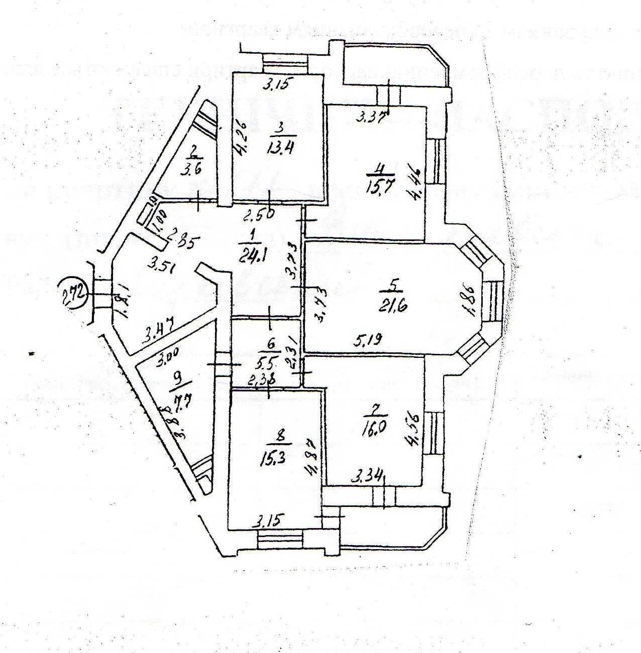 Продаж 4-кімнатної квартири 126 м²