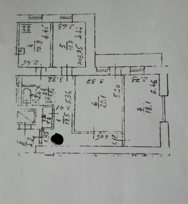 Продаж 3-кімнатної квартири 85 м²