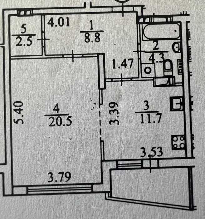 Продаж 1-кімнатної квартири 50 м², Авіаконструктора Ігоря Сікорського вул., 4Г