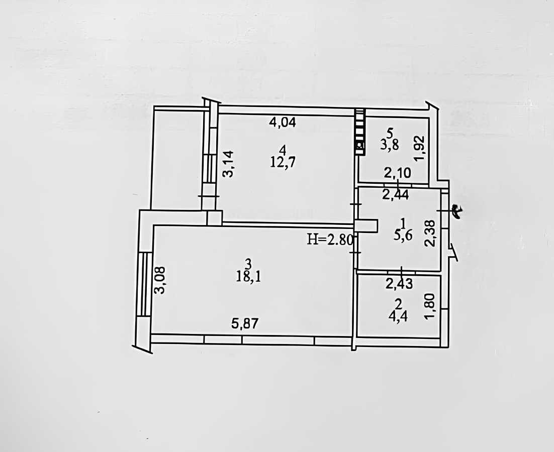 Продаж 1-кімнатної квартири 47 м², Набережно-Рибальська вул., 9