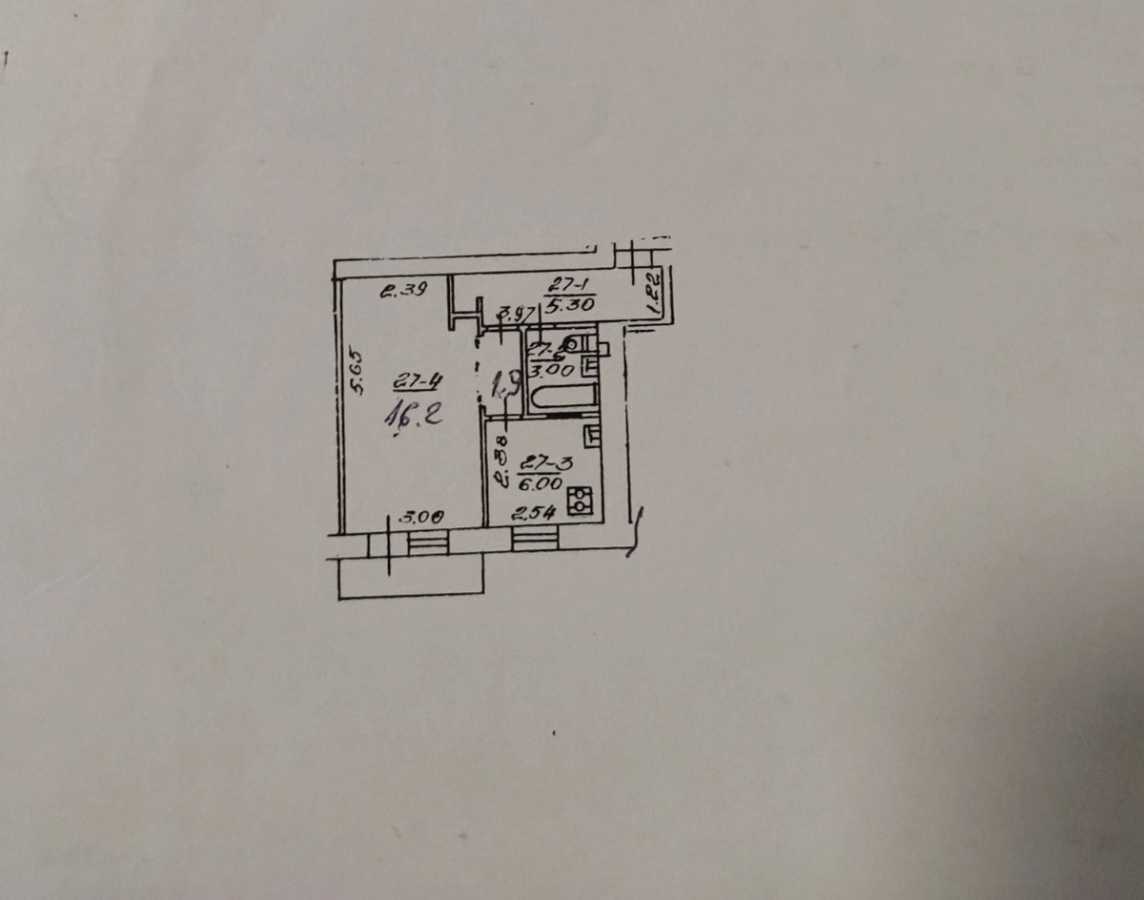 Продаж 1-кімнатної квартири 33 м², Невська вул., 3/5