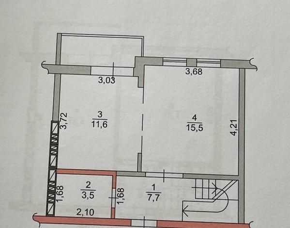 Продаж 3-кімнатної квартири 80 м², Метрологічна вул., 62