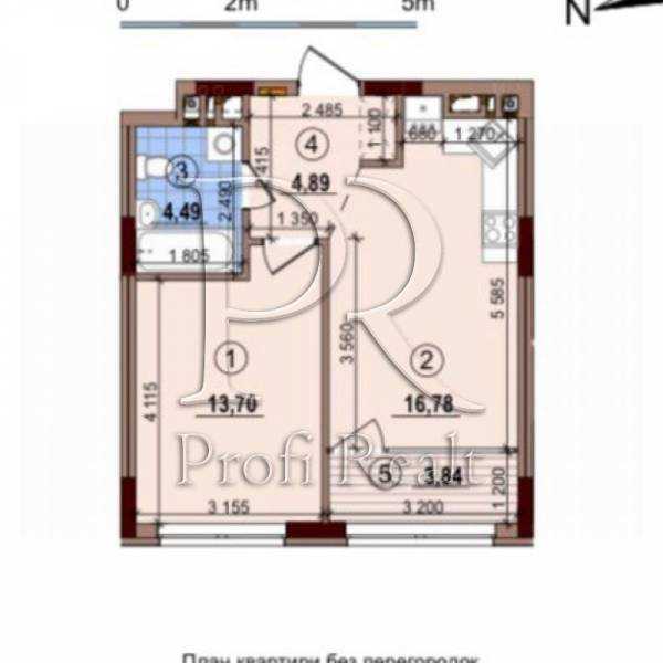 Продаж 1-кімнатної квартири 44 м², Родини Крістерів вулиця, 16