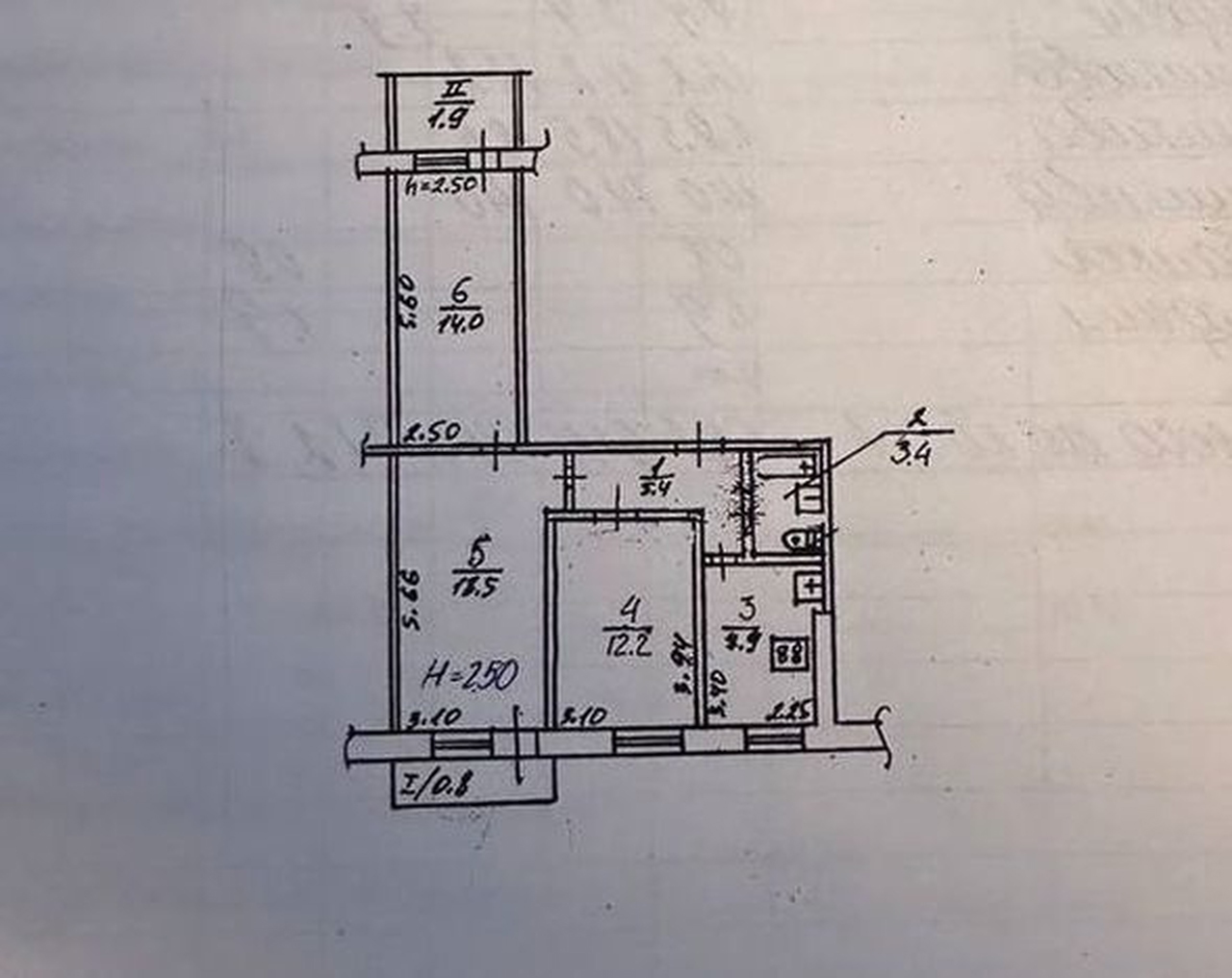 Продажа 3-комнатной квартиры 64 м², Крушельницкой пер., 7