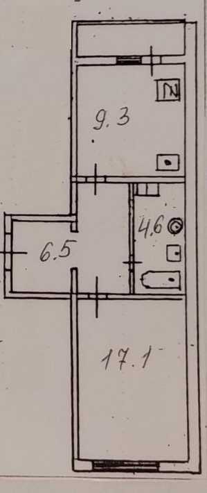 Продажа 1-комнатной квартиры 40 м², Милославская ул., 2