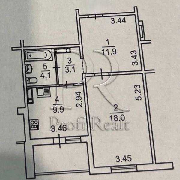 Продажа 1-комнатной квартиры 49 м², Николая Закревского ул., 97А